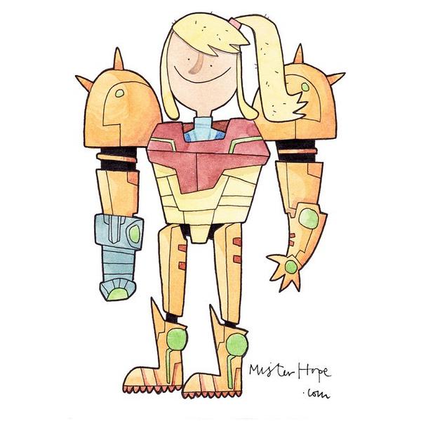 Samus Aran par Mister Hope