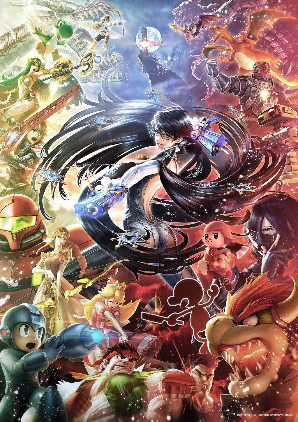 Super Smash Bros par Eiji Funahashi (PlatinumGames)