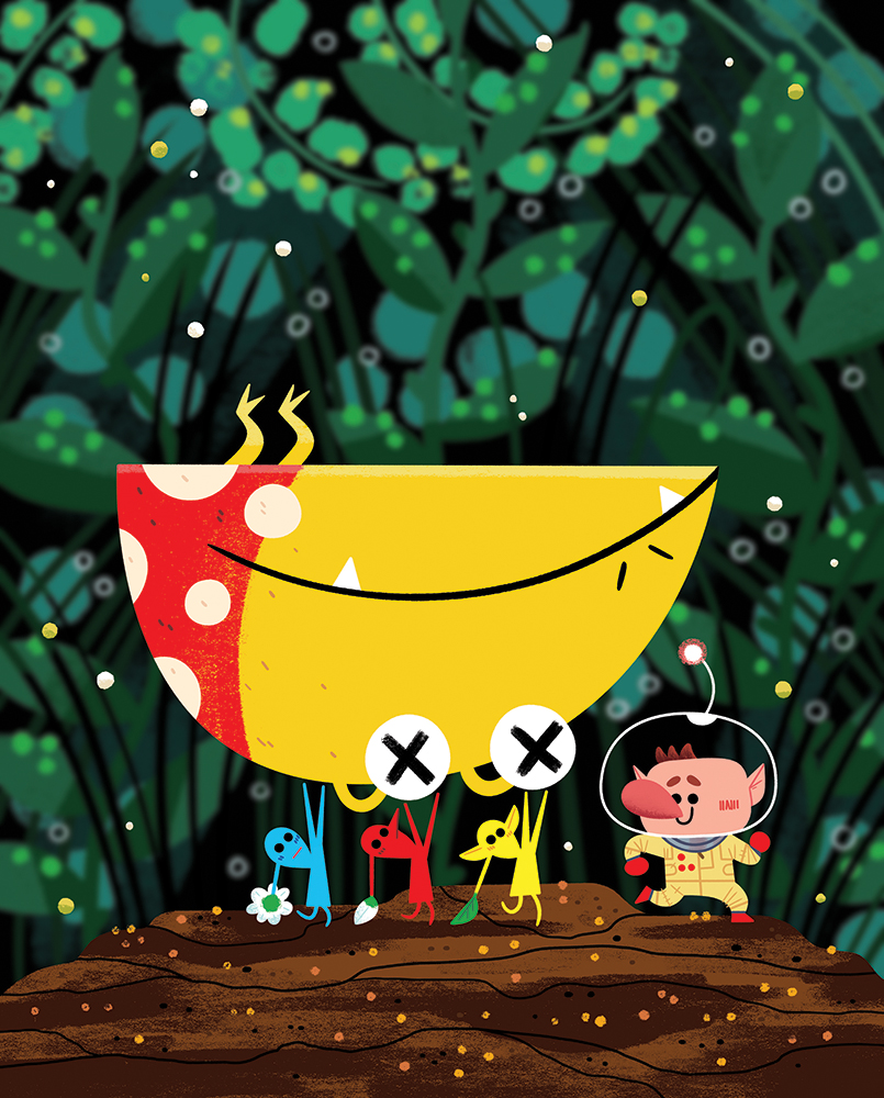 Pikmin par Andrew Kolb