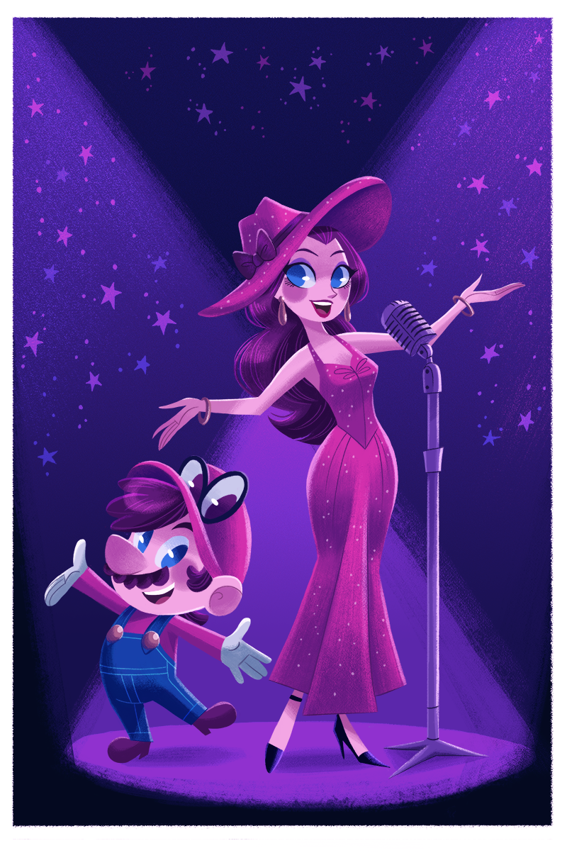 Super Mario Odyssey par Katharina Brzezinska